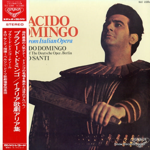 DOMINGO, PLACIDO arias from italian opera SLC2289