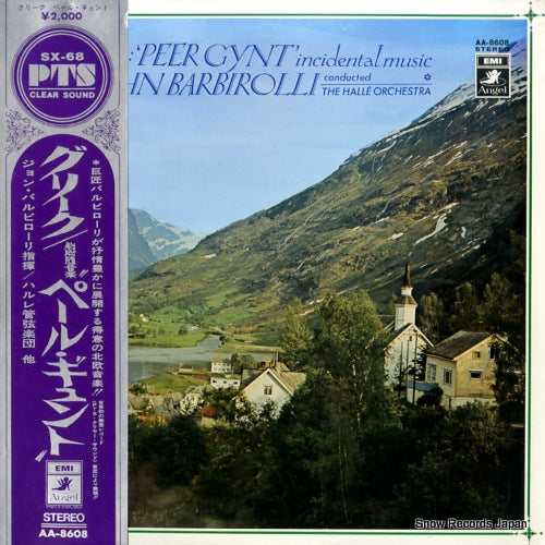 BARBIROLLI, JOHN grieg; "peer gynt" incidental music AA-8608