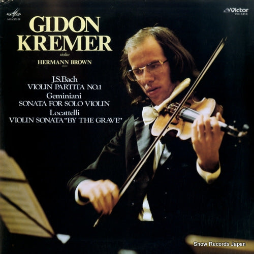 KREMER, GIDON bach; violin partita no.1 VIC-5318