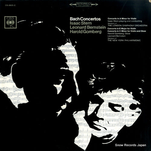STERN, ISAAC bach; concertos OS-865-C