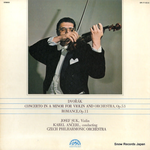 SUK, JOSEF dvorak; concerto in a minor for violin and orchestra OP-7122-S