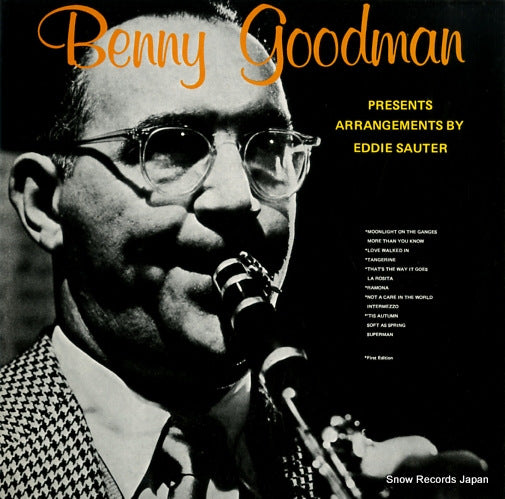 GOODMAN, BENNY presents arrangements by eddie sauter 20AP1494