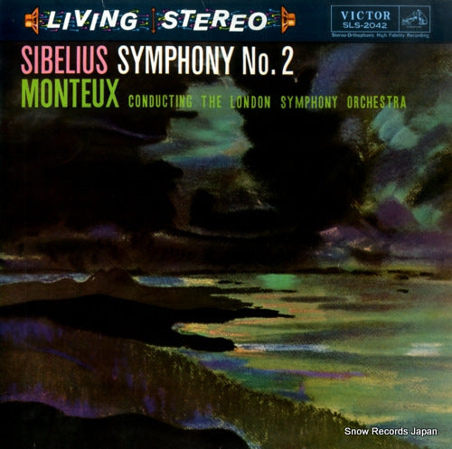 MONTEUX, PIERRE sibelius; symphony no.2 SLS-2042