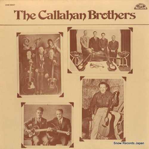 CALLAHAN BROTHERS, THE the callahan brothers OHM90031