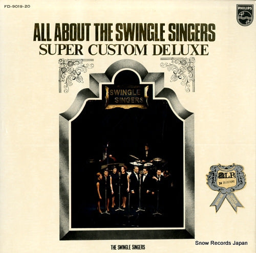SWINGLE SINGERS, THE all about the swingle singers FD-9019-20