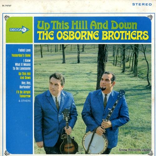 OSBORNE BROTHERS, THE up this hill and down DL74767