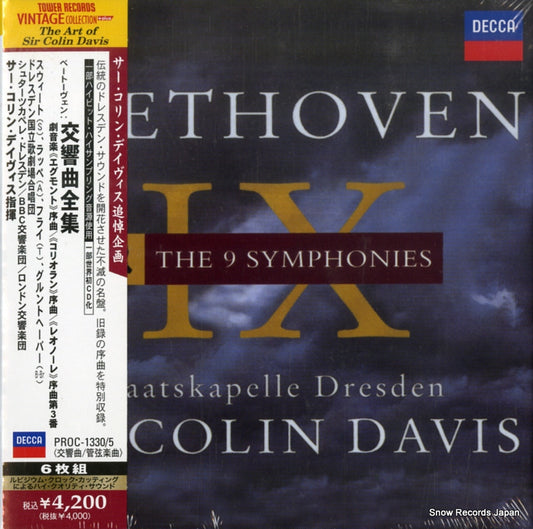 DAVIS, COLIN beethoven; the 9 symphonies PROC-1330