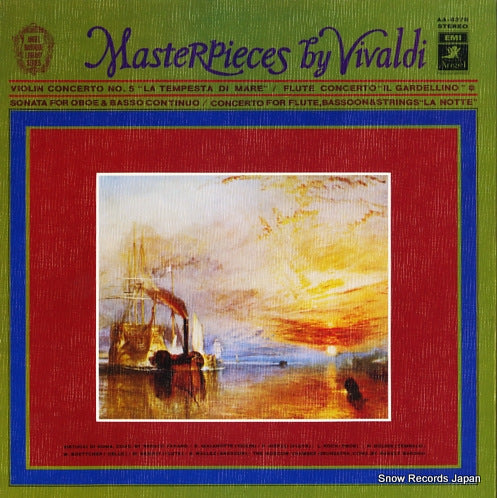 FASANO, RENATO vivaldi; violin concerto no.5"la tempesta di mare" AA-8378