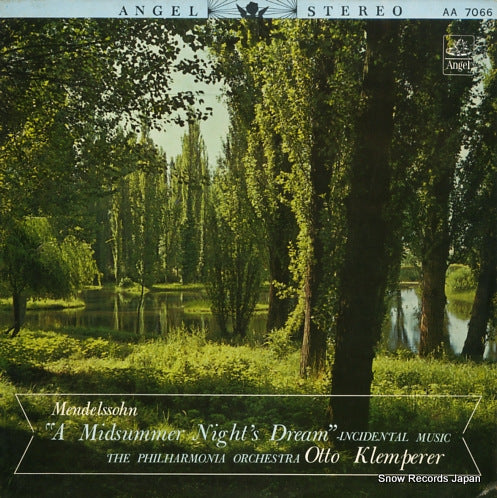 KLEMPERER, OTTO mendelssohn; "a midsummer night's dream" incidental music AA-7066