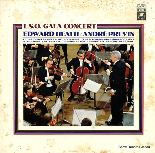 HEATH, EDWARD / ANDRE PREVIN elgar; concert overture "cockaigne" / l.s.o. gala concert EAA-80023