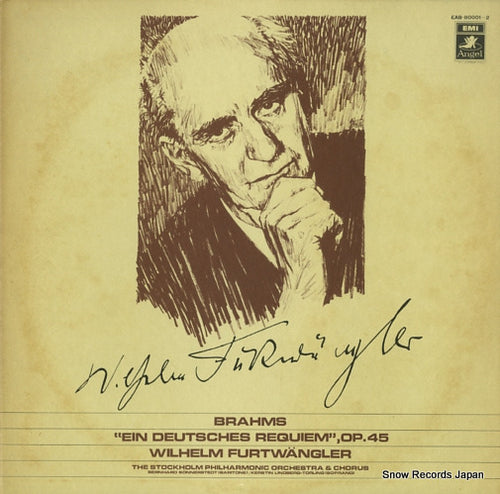 FURTWANGLER, WILHELM brahms; ein deutsches requiem, op.45 EAB-80001-2