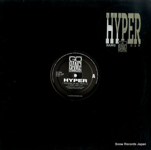 HYPER for whom the bell tolls BANG029