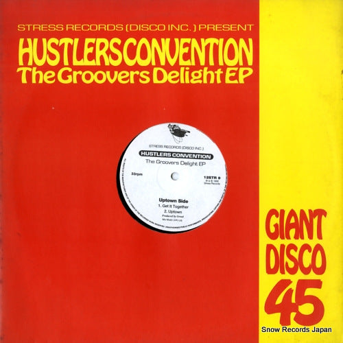 HUSTLERS CONVENTION the groovers delight ep 12STR9