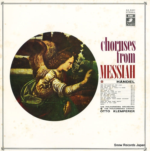 KLEMPERER, OTTO handel; choruses from "messiah" AA-8401
