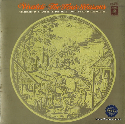AURIACOMBE, LOUIS vivaldi; the four seasons AA-8585