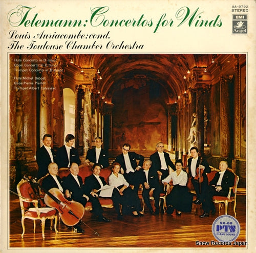 AURIACOMBE, LOUIS telemann concerto for winds AA-8792