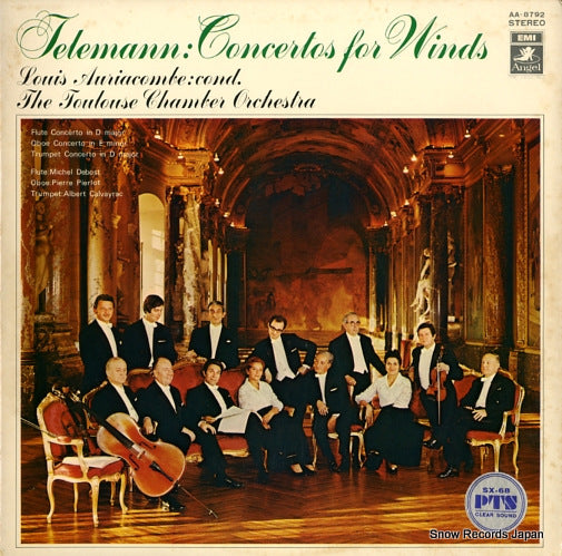 AURIACOMBE, LOUIS telemann concerto for winds AA-8792