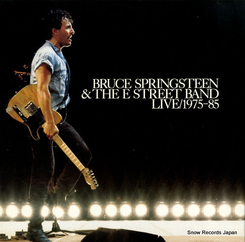 SPRINGSTEEN, BRUCE bruce springsteen & the e street band live/1975-85 75AP3300