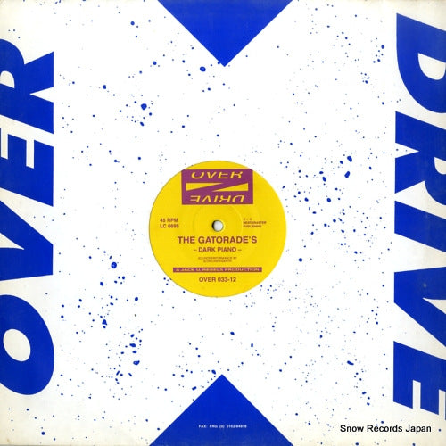 GATORADE'S, THE dark piano OVER033-12