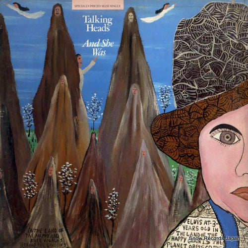 TALKING HEADS and she was / television man 920378-0