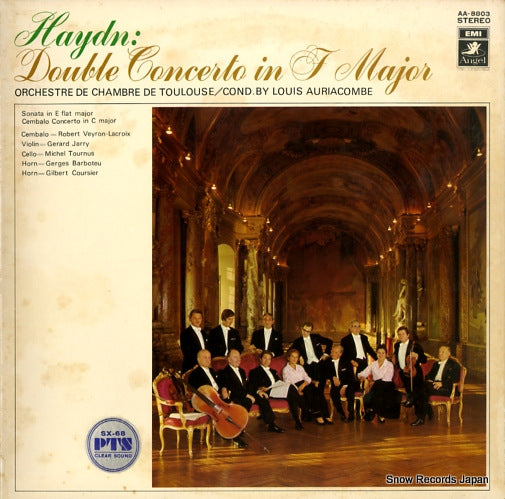 AURIACOMBE, LOUIS haydn; double concerto in f major AA-8803