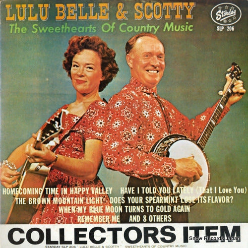LULU BELLE AND SCOTTY the sweethearts of country music SLP206