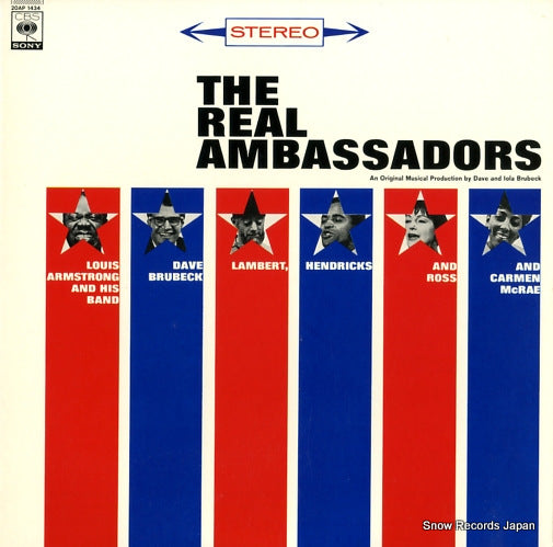 ARMSTRONG, LOUIS, AND HIS BAND the real ambassadors 20AP1434