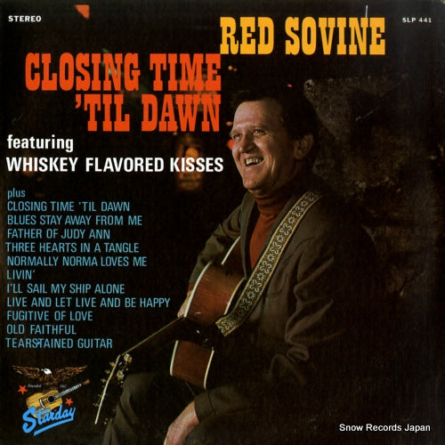SOVINE, RED closing time 'til dawn SLP441