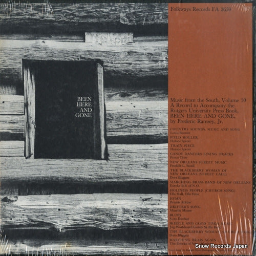V/A music from the south volume 10: been here and gone FA2659