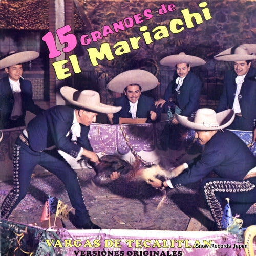 MARIACHI VARGAS DE TECALITLAN 15 grandes de el mariachi MKS2379
