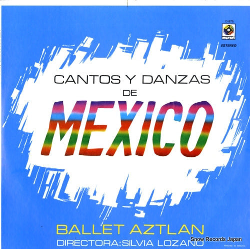 BALLET AZTLAN cantos y danzas de mexico D-875