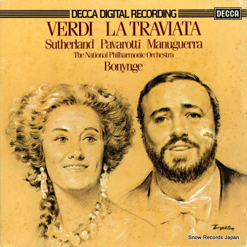 BONYNGE, RICHARD verdi; la traviata D212D3