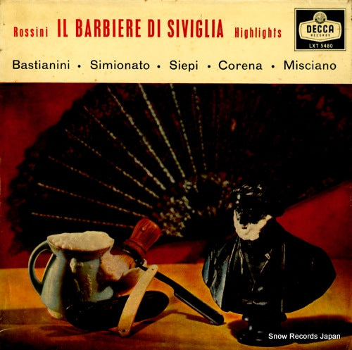 EREDE, ALBERTO rossini; il barbiere di siviglia highlights LXT5480