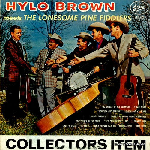 BROWN, HYLO hylo brown meets the lonesome pine fiddlers SLP220