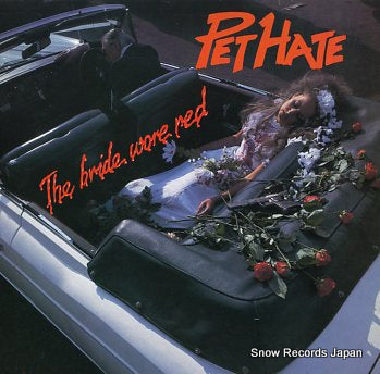 PET HATE the bride wore red HMRLP17