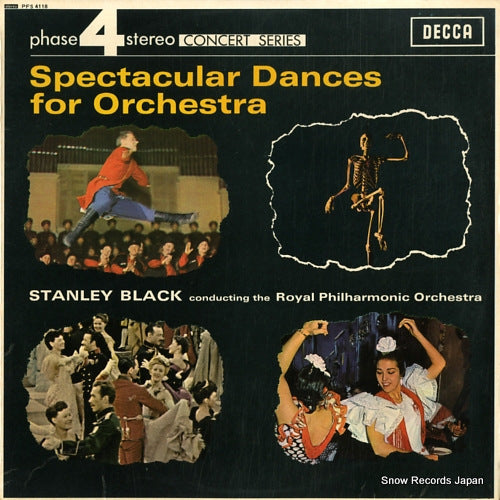 BLACK, STANLEY spectacular dances for orchestra PFS4118