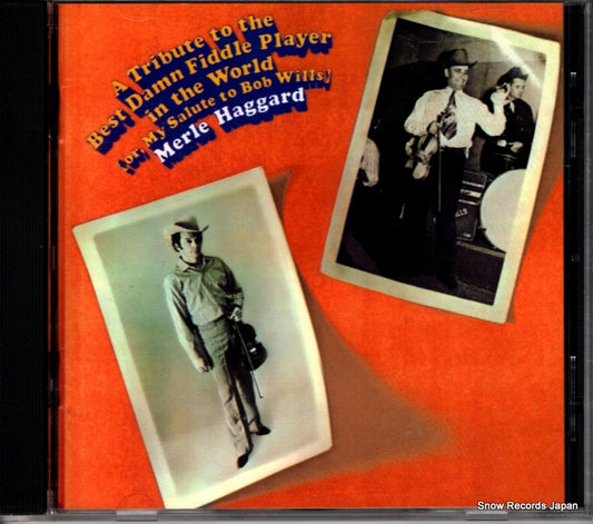 HAGGARD, MERLE a tribute to the best damn fiddle player in the world 3-7900-2