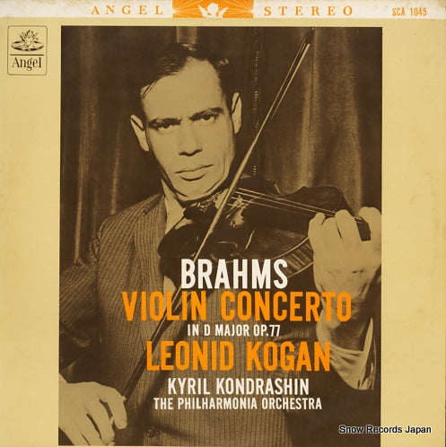 KOGAN, LEONID brahms; violin concerto SCA1045