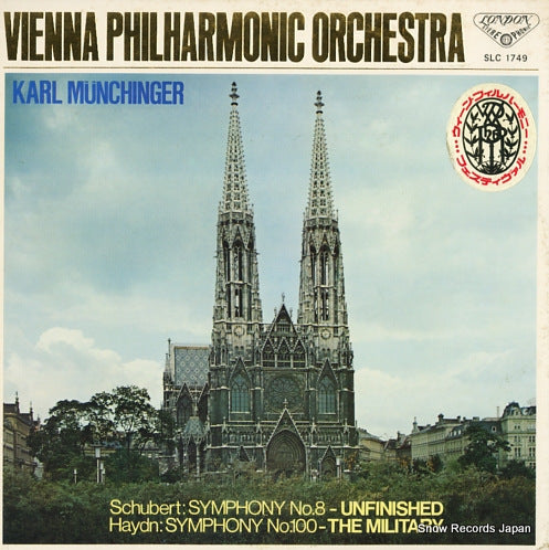 MUNCHINGER, KARL schubert; symphony no.8 SLC1749