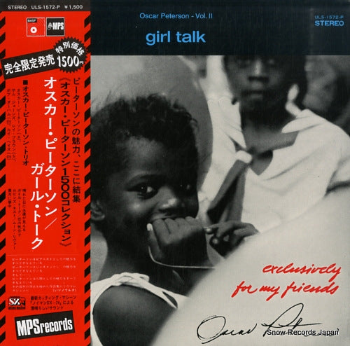 PETERSON, OSCAR girl talk ULS-1572-P