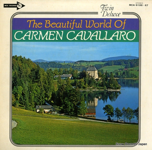 CAVALLARO, CARMEN the beautiful world of carmen cavallaro MCA-9186