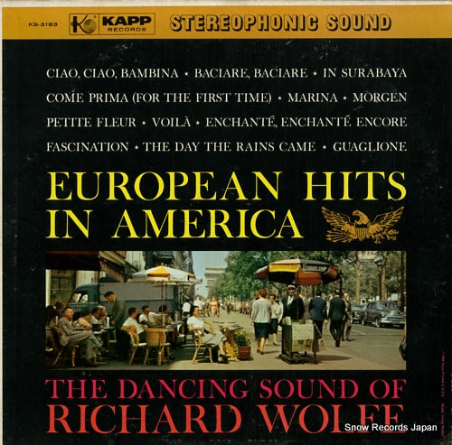 WOLFE, RICHARD european hits in america KS-3183