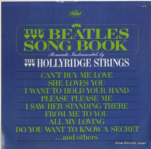 HOLLYRIDGE STRINGS, THE the beatles song book SM-2116