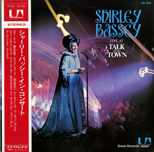 BASSEY, SHIRLEY live at talk of the town SR869