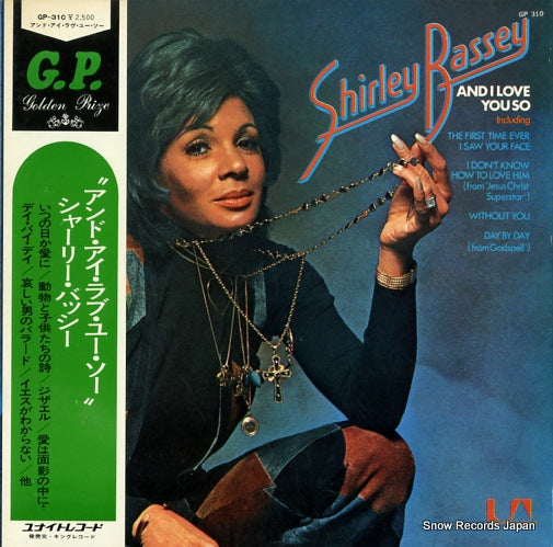 BASSEY, SHIRLEY and i love you so GP310