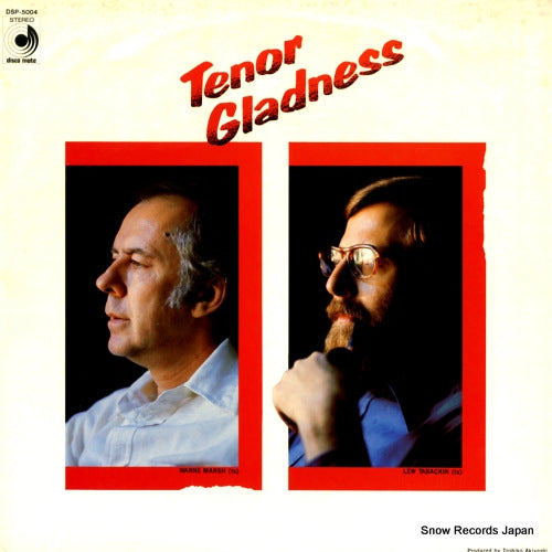 TABACKIN, LEW / WARNE MARSH tenor gladness DSP-5004