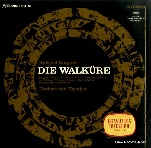 KARAJAN, HERBERT VON wagner; die walkure SMG-9016