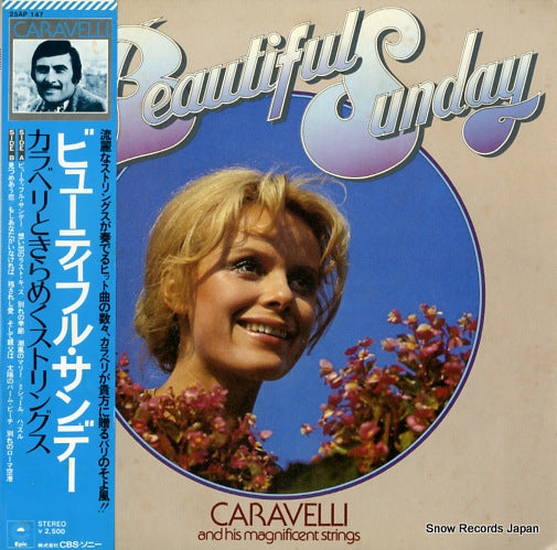CARAVELLI AND HIS MAQNIFICENT STRINGS beautiful sunday 25AP147