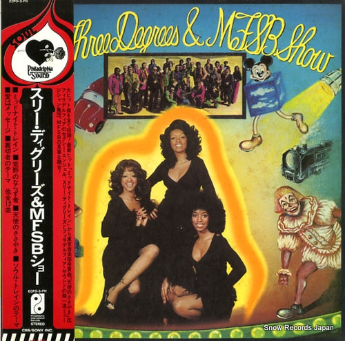THREE DEGREES, THE the three degrees & mfsb show ECPO-3-PH