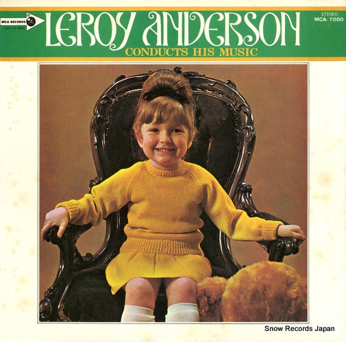 ANDERSON, LEROY conducts his music MCA-7050